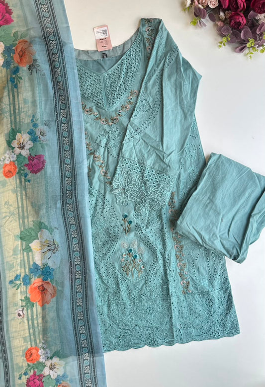 17942 Cotton pakistani suit