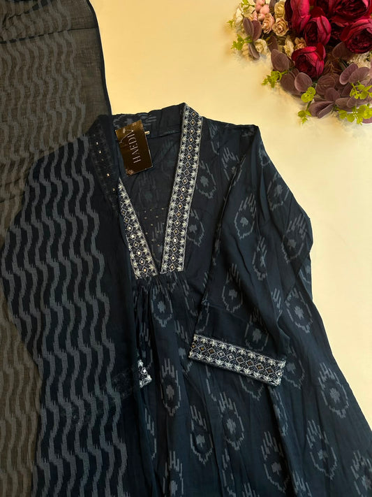 15760 Cotton Aline anarkali