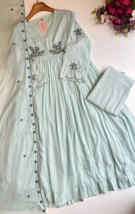 20631 Beautifull mul cottom Anarkali
