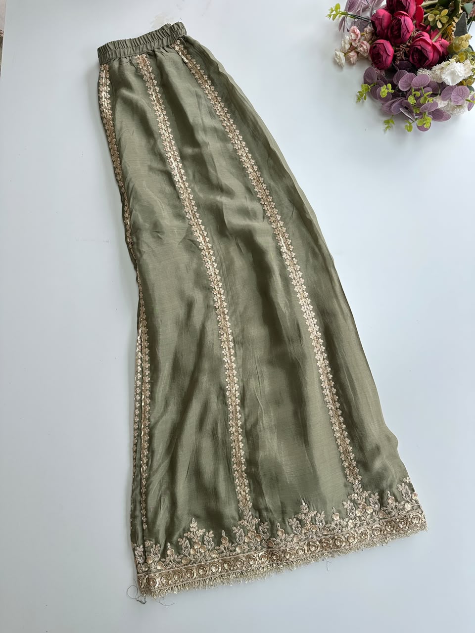 16498 /CMD 13339 Premium Tissue silk suit