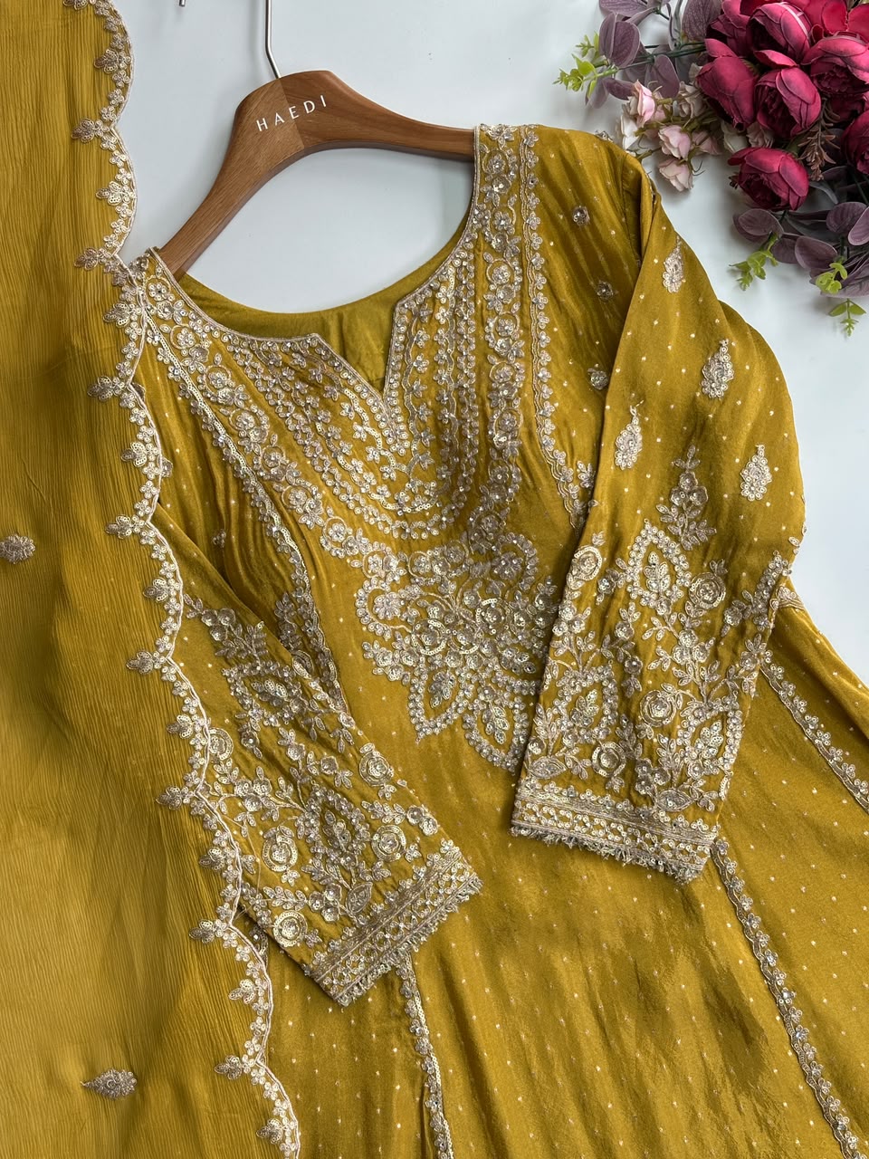16498 /CMD 13339 Premium Tissue silk suit