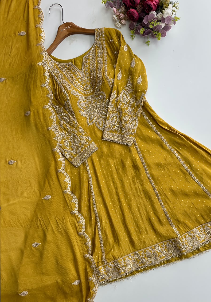 16498 /CMD 13339 Premium Tissue silk suit