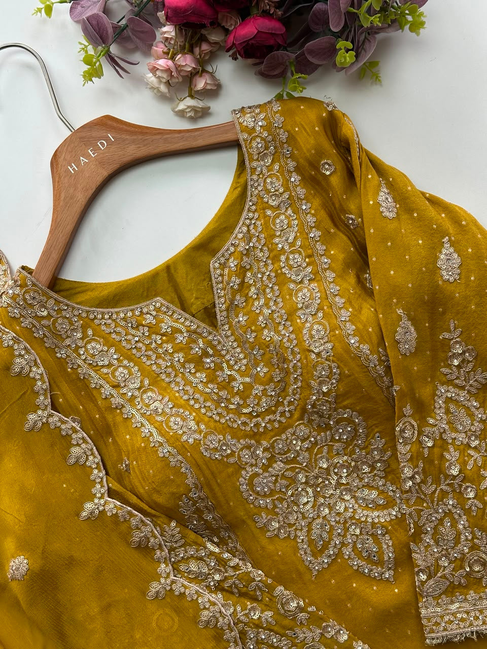 16498 /CMD 13339 Premium Tissue silk suit