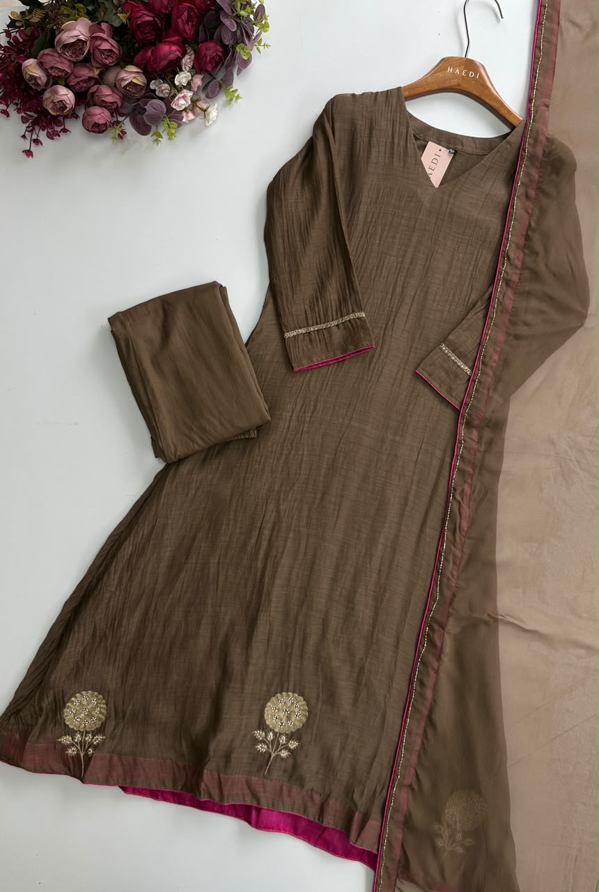 20659 Beautiful mulchanderi suit