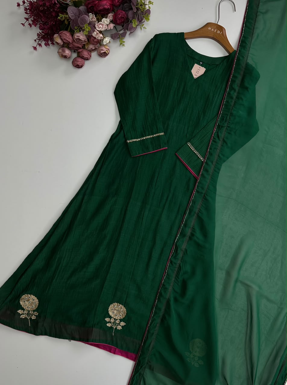 20659 Beautiful mulchanderi suit