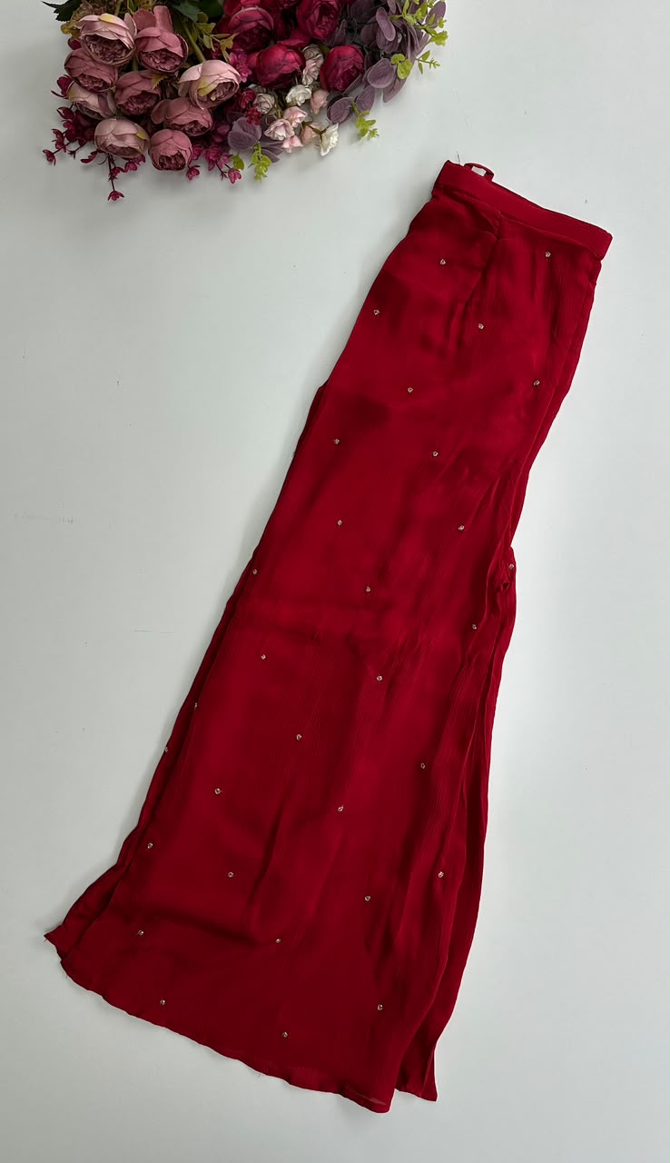 20655 Beautiful partywear suit
