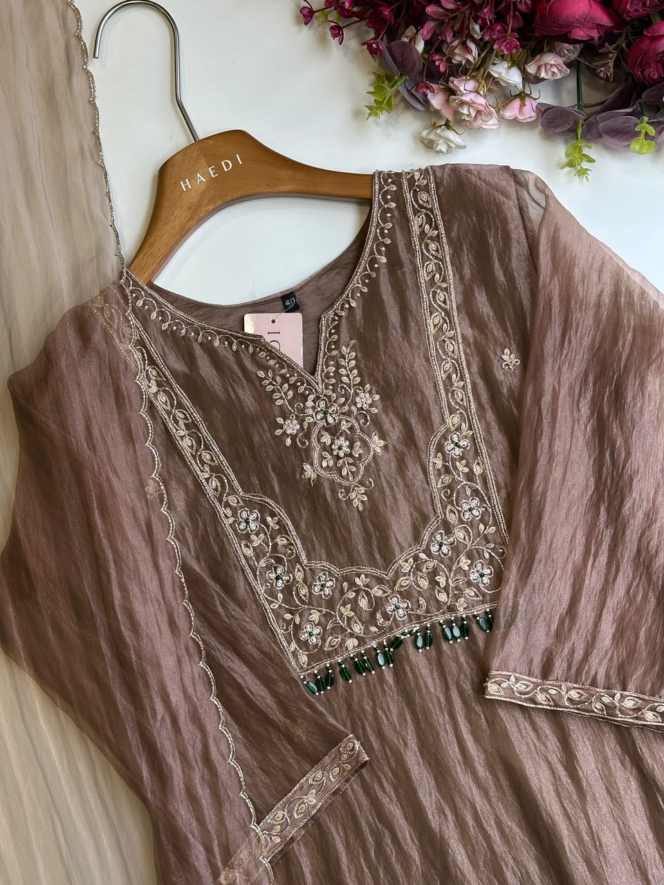 Beautiful handworked suit 20692
