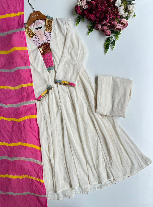 20688 Beautiful mulcotton anarkali
