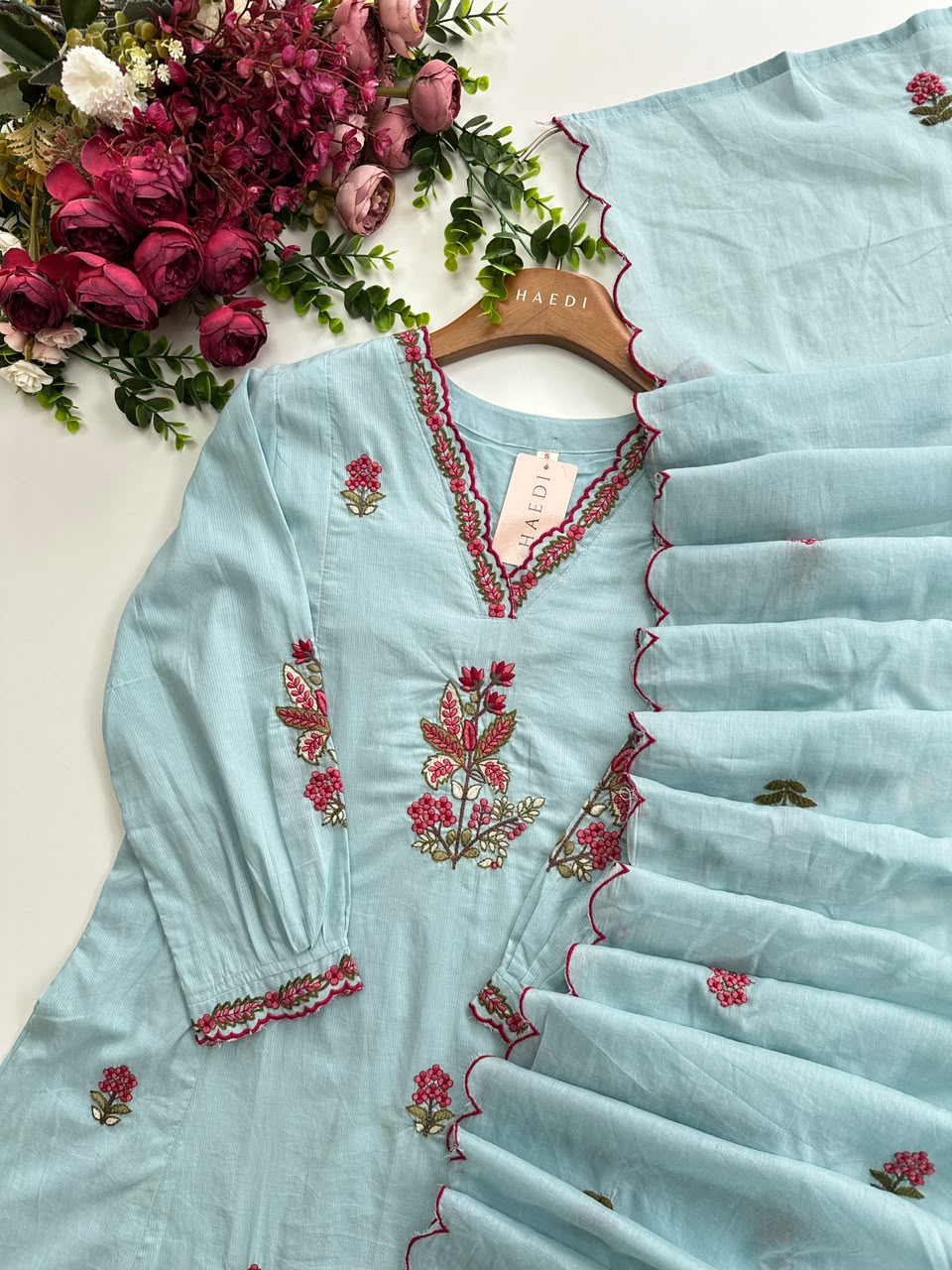 20689 Beautiful embroidered anarkali