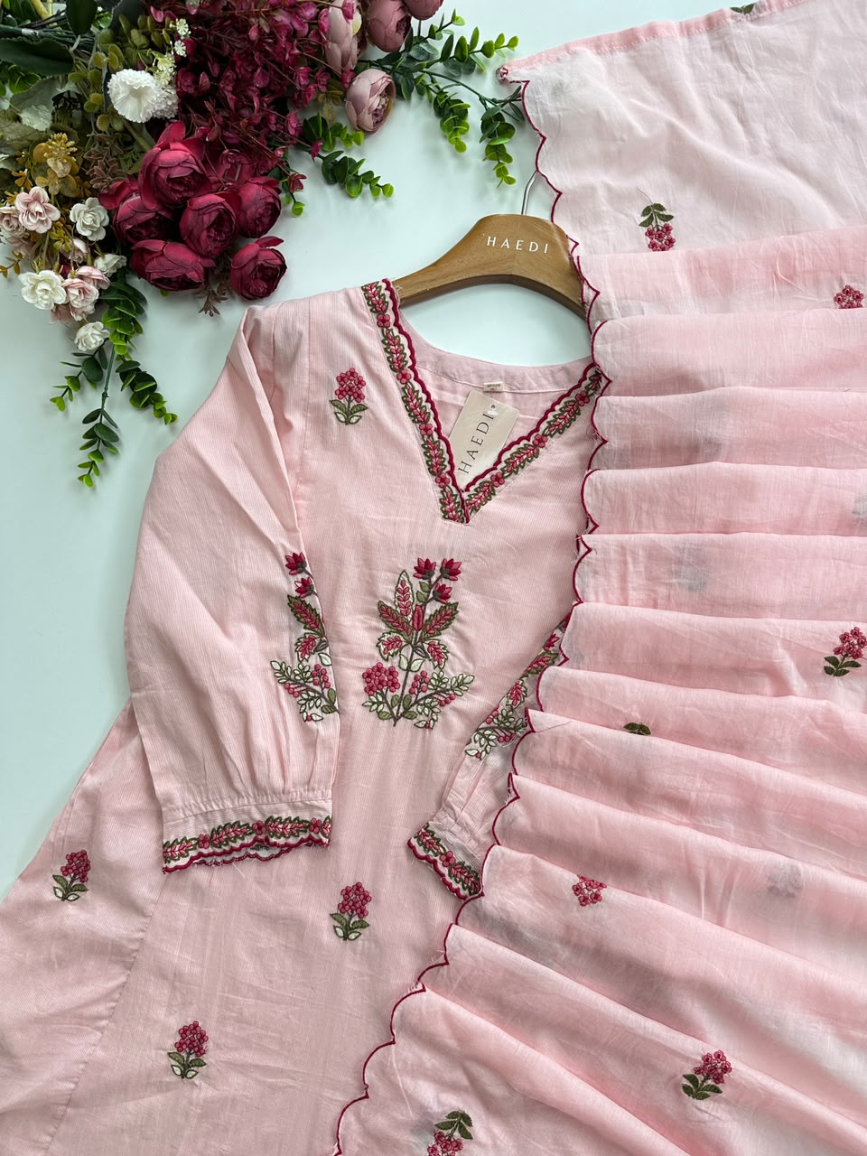 20689 Beautiful embroidered anarkali