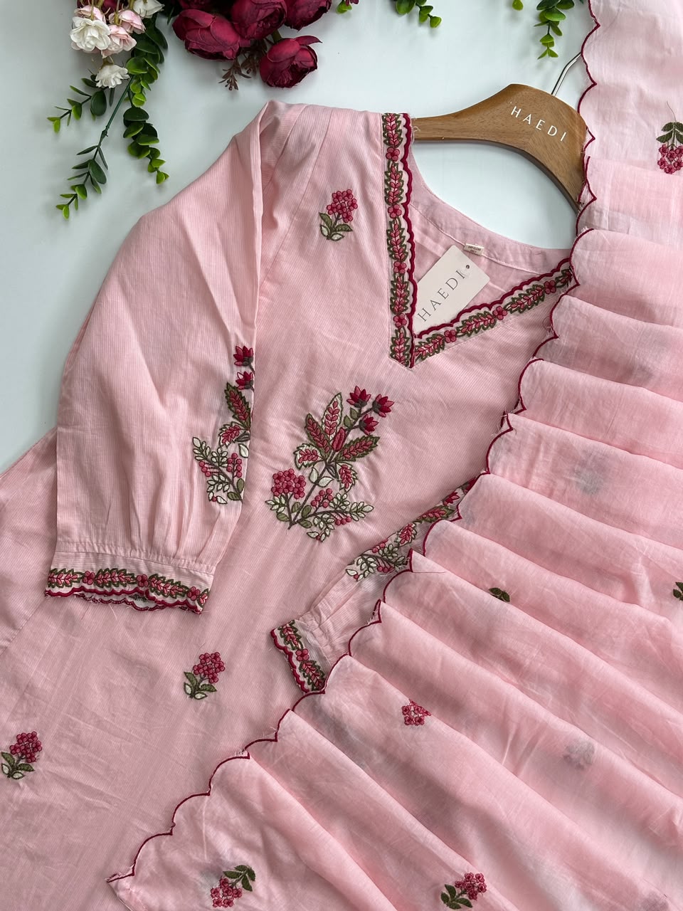 20689 Beautiful embroidered anarkali