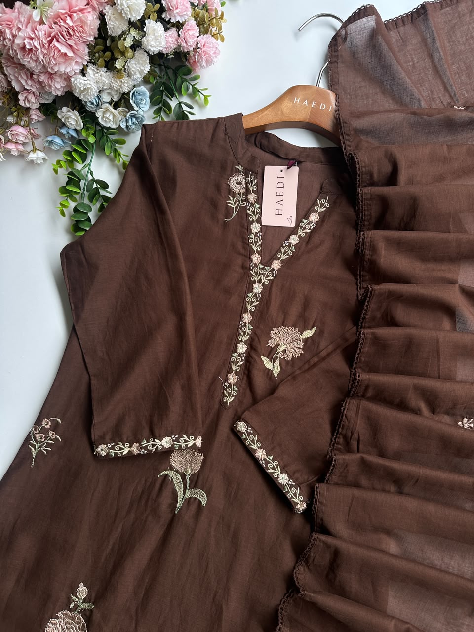20660/CMD 58459 Beautifull mul cotton suit