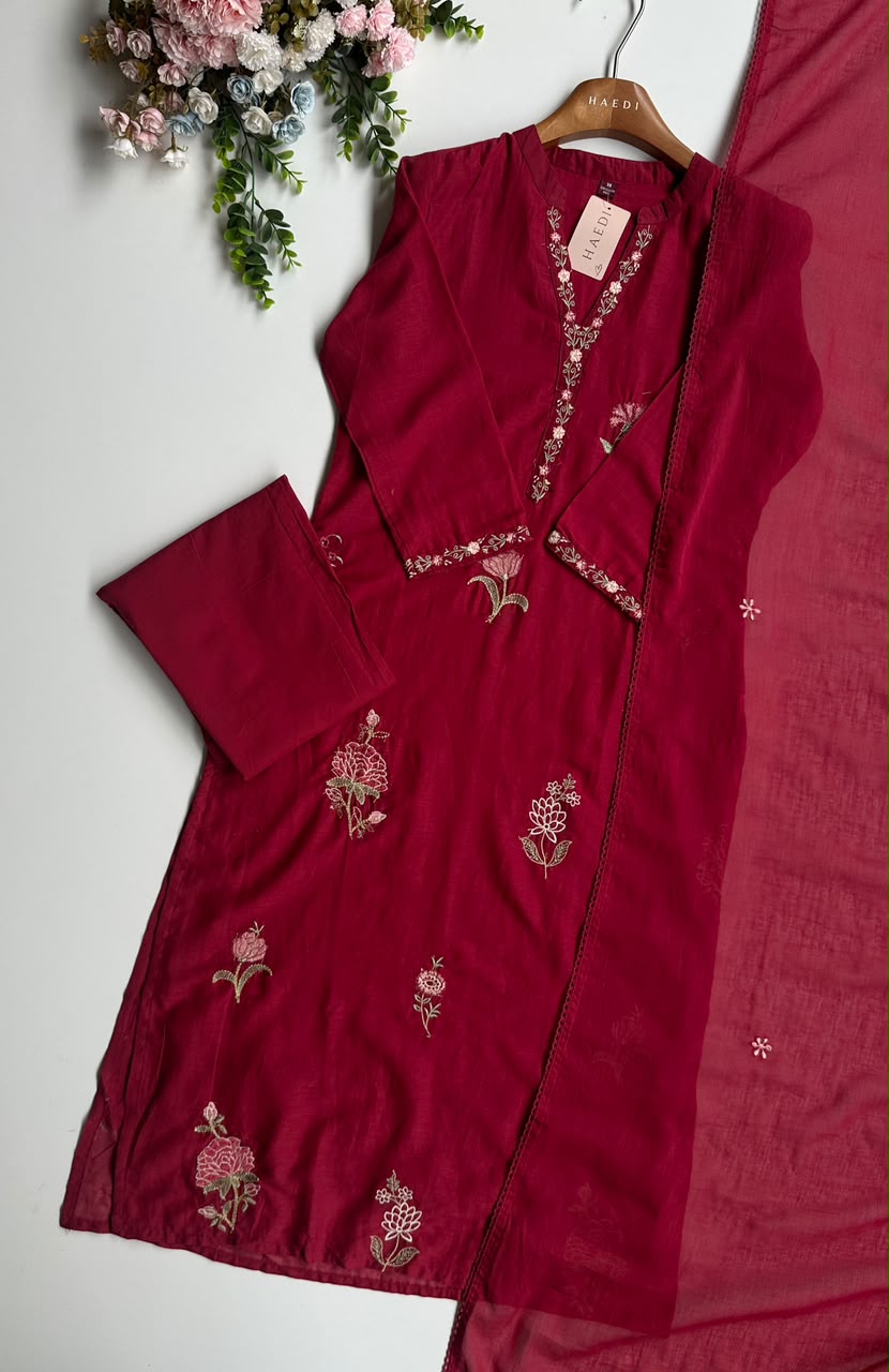 20660/CMD 58459 Beautifull mul cotton suit
