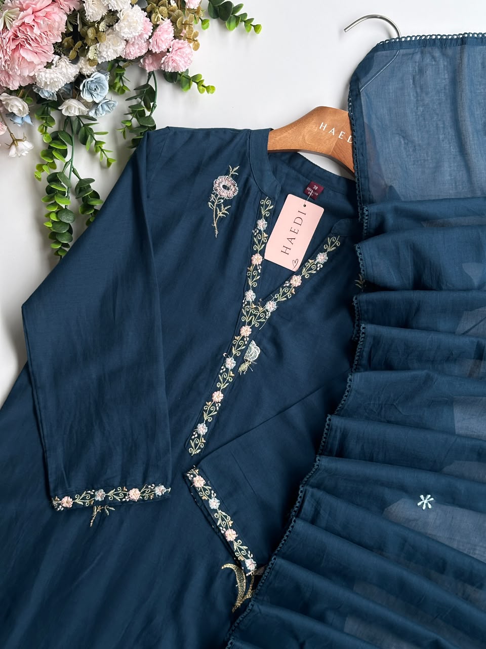 20660/CMD 58459 Beautifull mul cotton suit