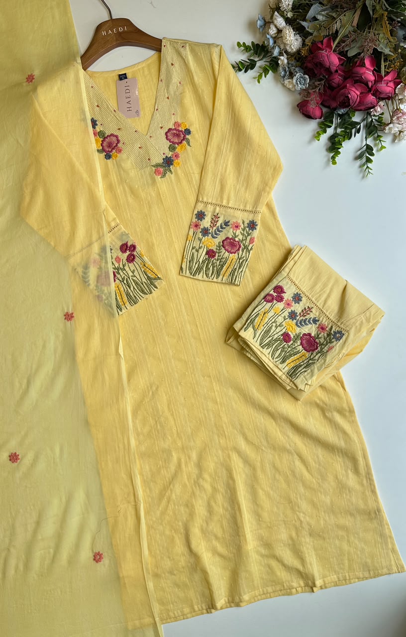 20690 Beautiful embroidered suit