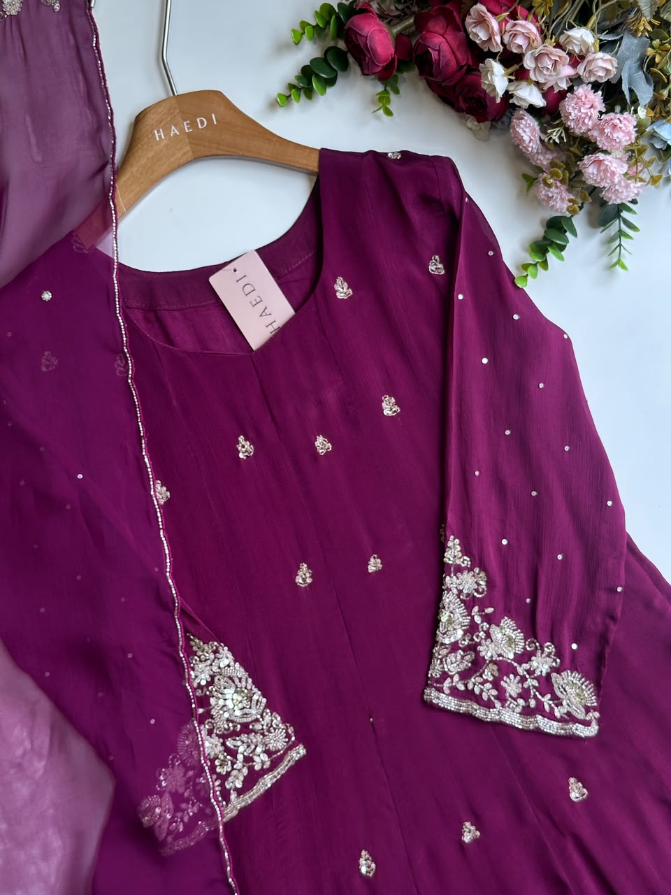 20630 Beautiful partywear anarkali