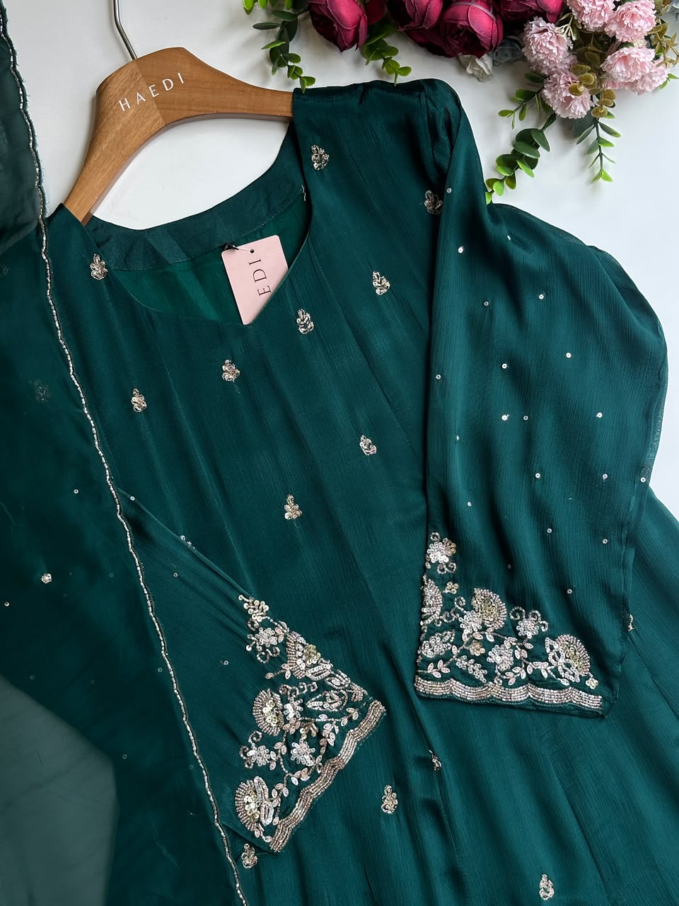 20630 Beautiful partywear anarkali
