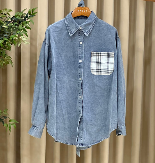 20787 Denim co-ord set