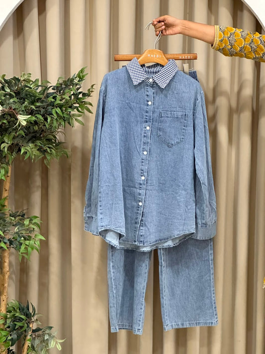 20789  Denim co-ord set