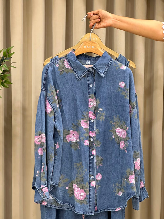 20722 / CMD 58506 shirt and maxi set