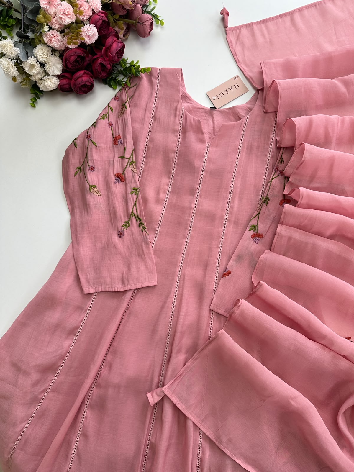 20987 beautifull poly chanderi suit