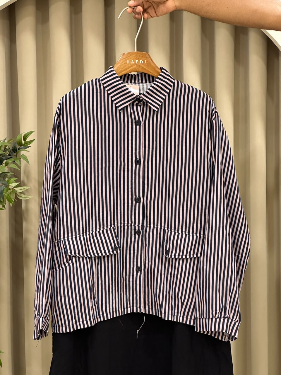 20842 Beautifull shirt & sleeveless maxie set