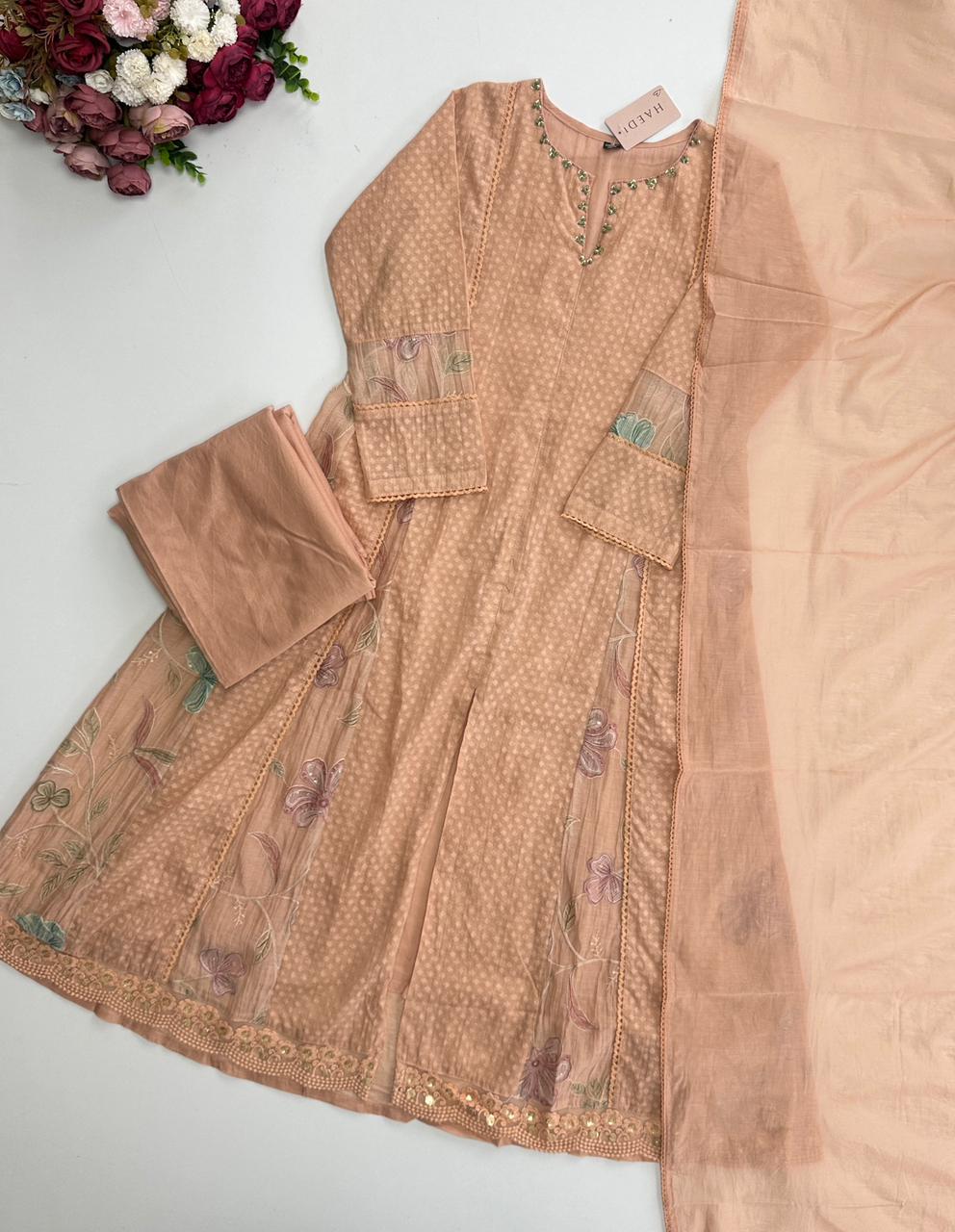 21016/CMD 58764 Beautiful Cotton suit