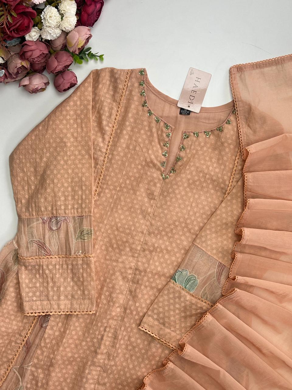 21016/CMD 58764 Beautiful Cotton suit