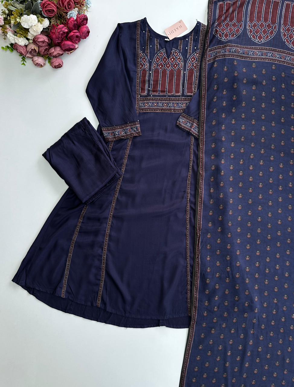 20946 Beautiful anrakali suit