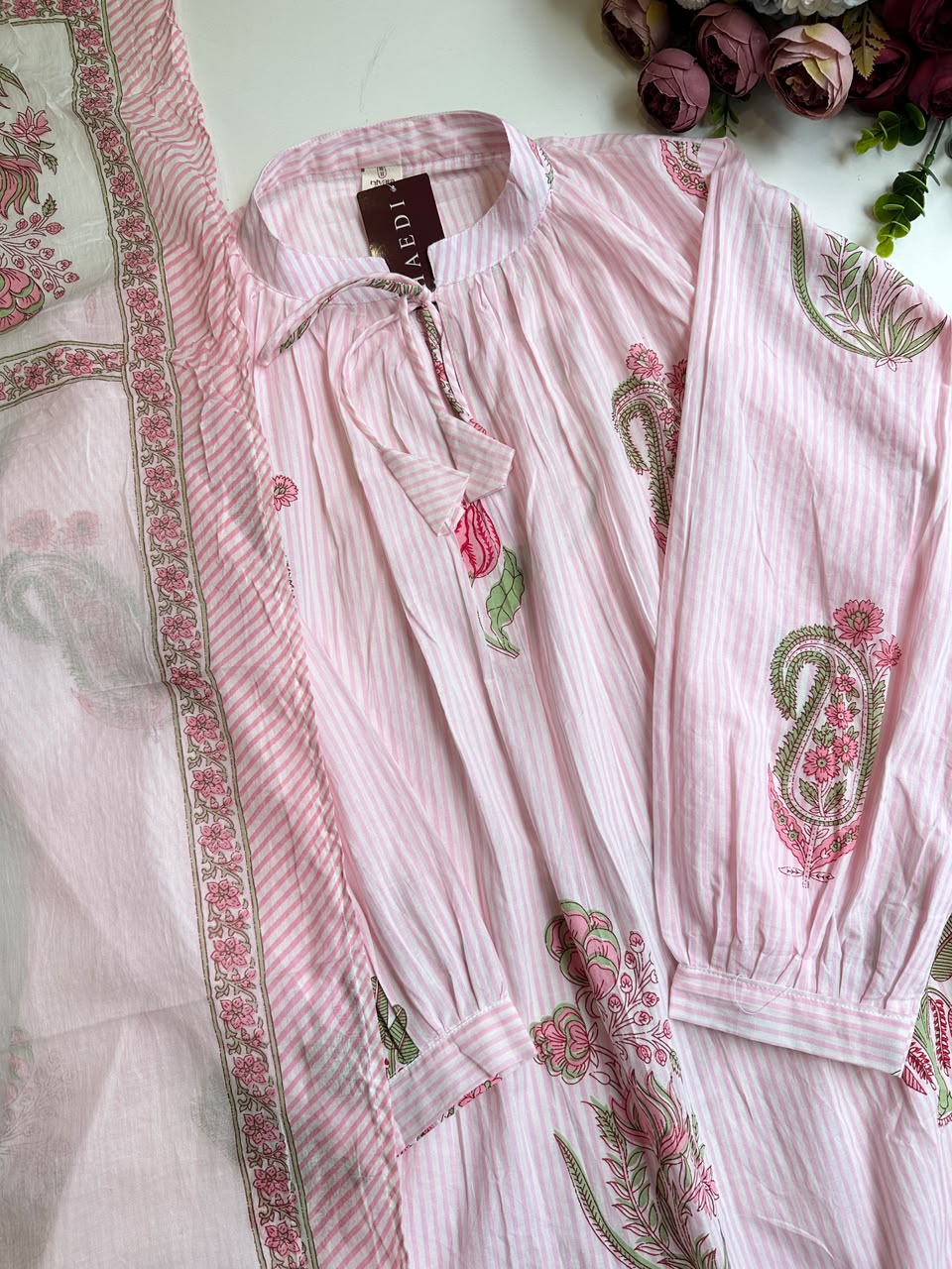 21091/CMD 58795 Beautiful cotton  suit