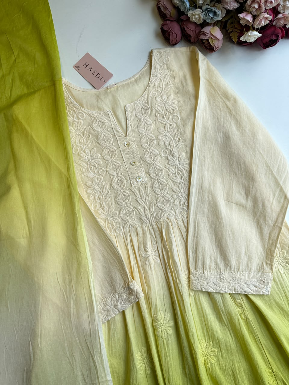 21022 Beautiful ombre suit