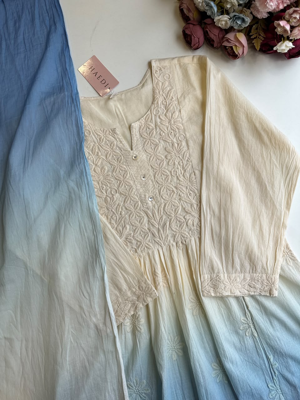 21022 Beautiful ombre suit