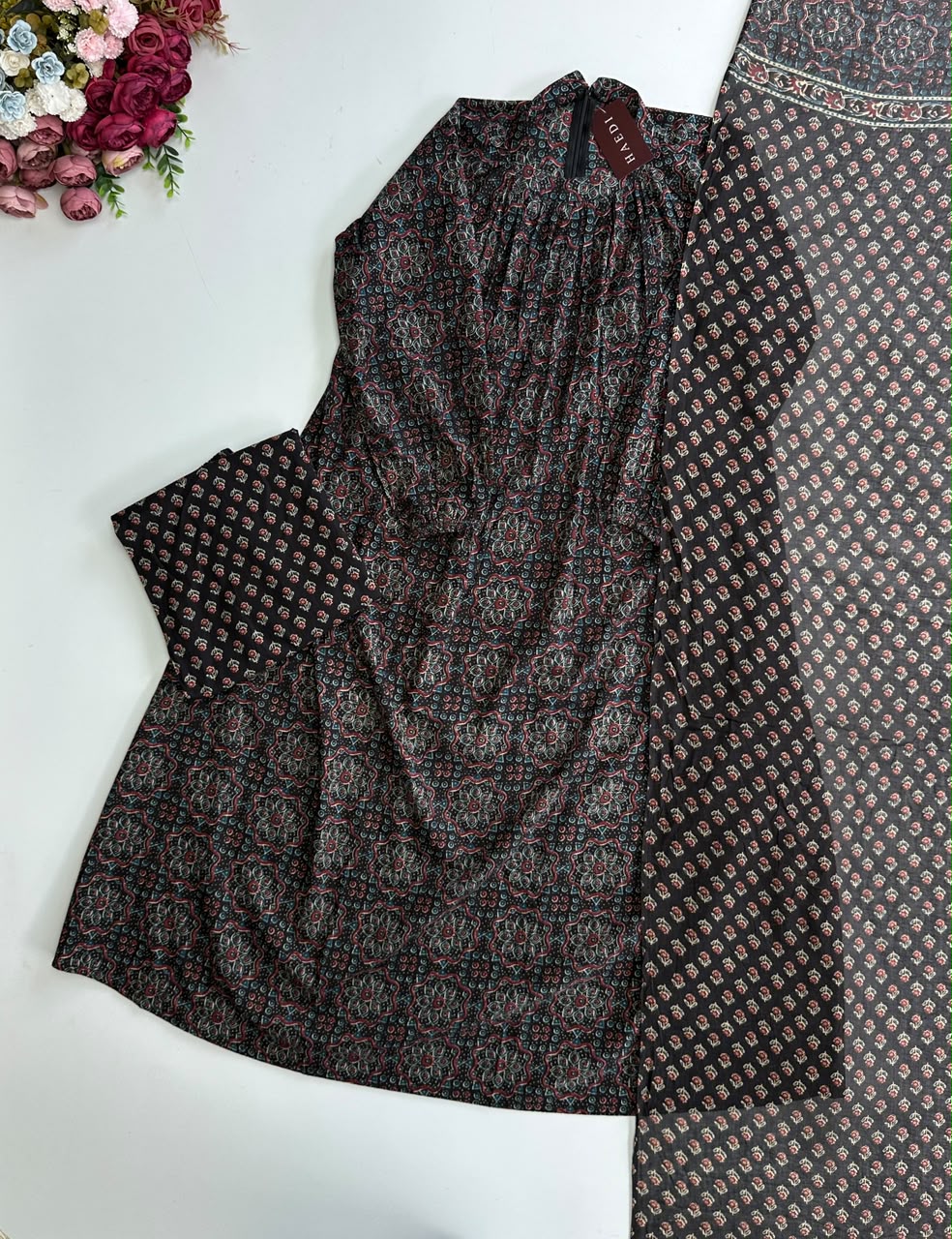 21041 Beautiful cotton suit