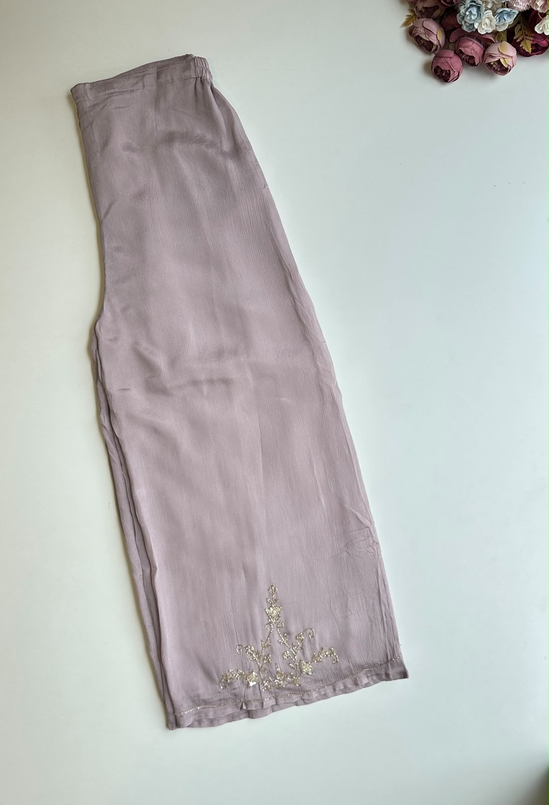 21020 Beautiful partywear with palazzo