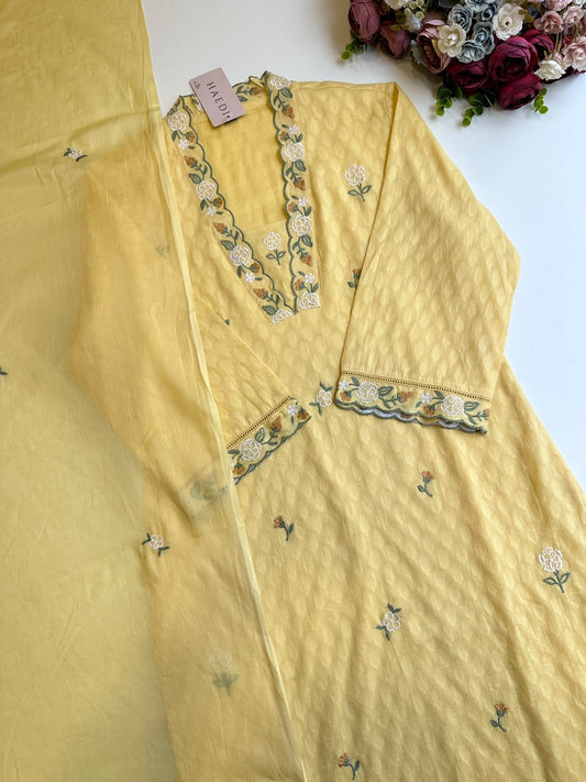 21188 Beautiful embroidered suit
