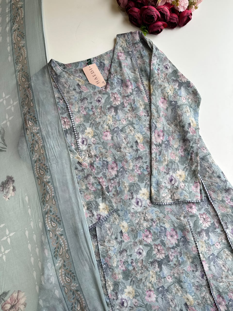 20975/CMD 58726 Beautiful muslin suit