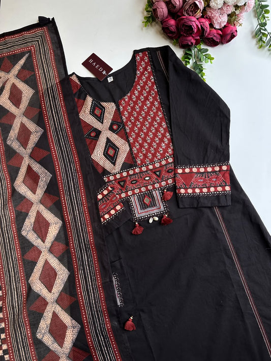 21214 Premium cotton suit