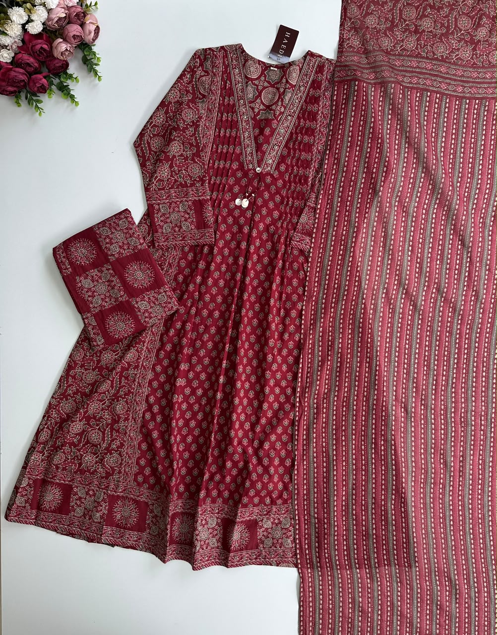 21218/CMD 58929 Beautiful cotton suit