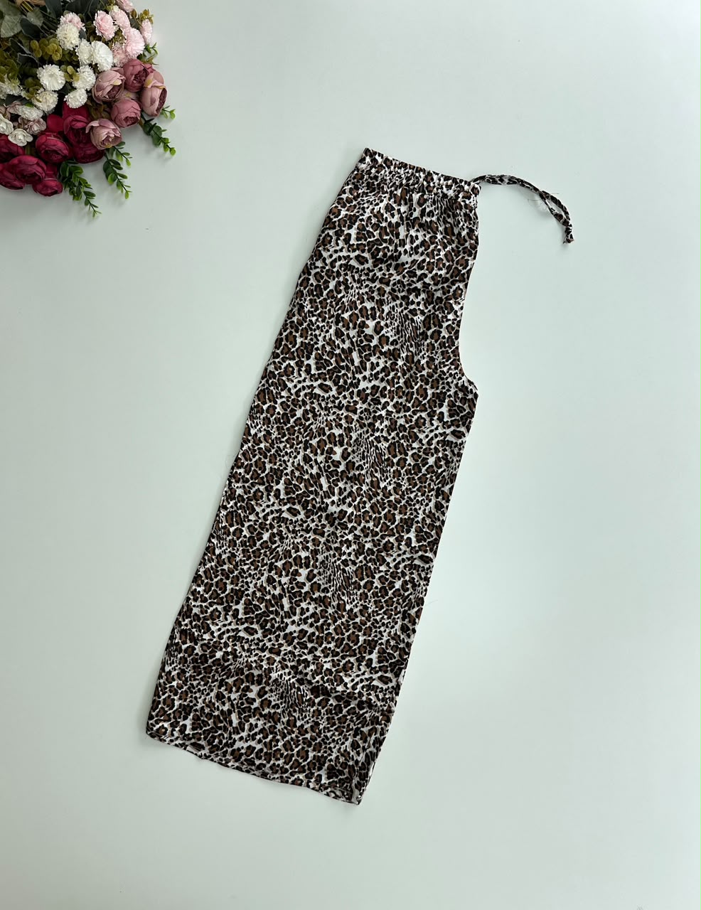 21343 Beautiful suit in animal print