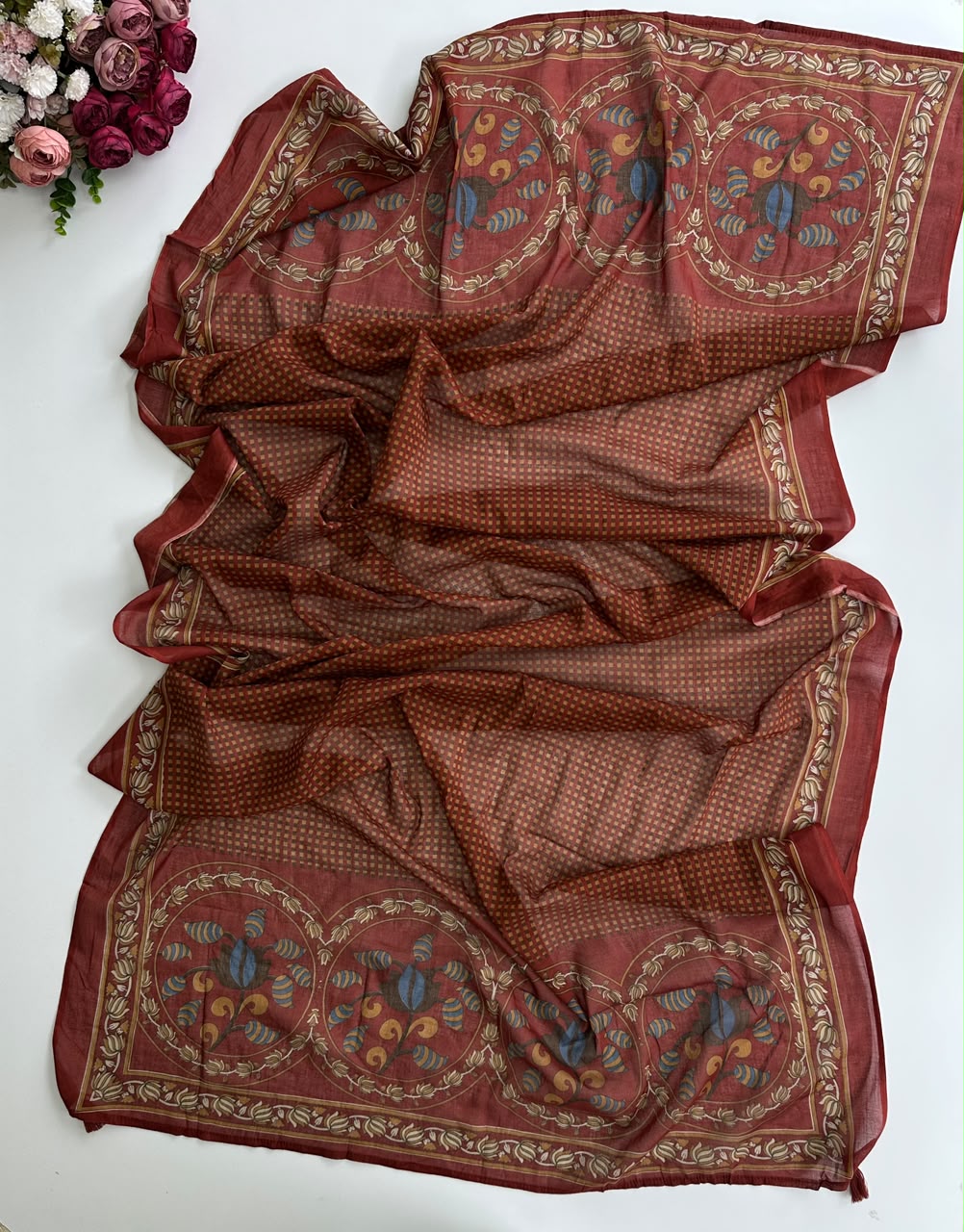 21354 Cotton A line suit