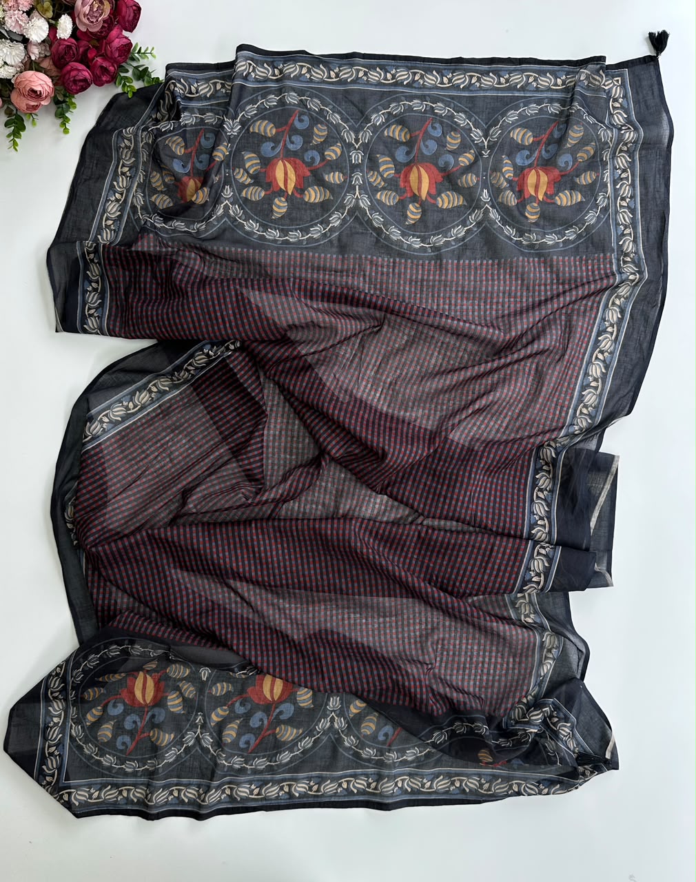 21354 Cotton A line suit