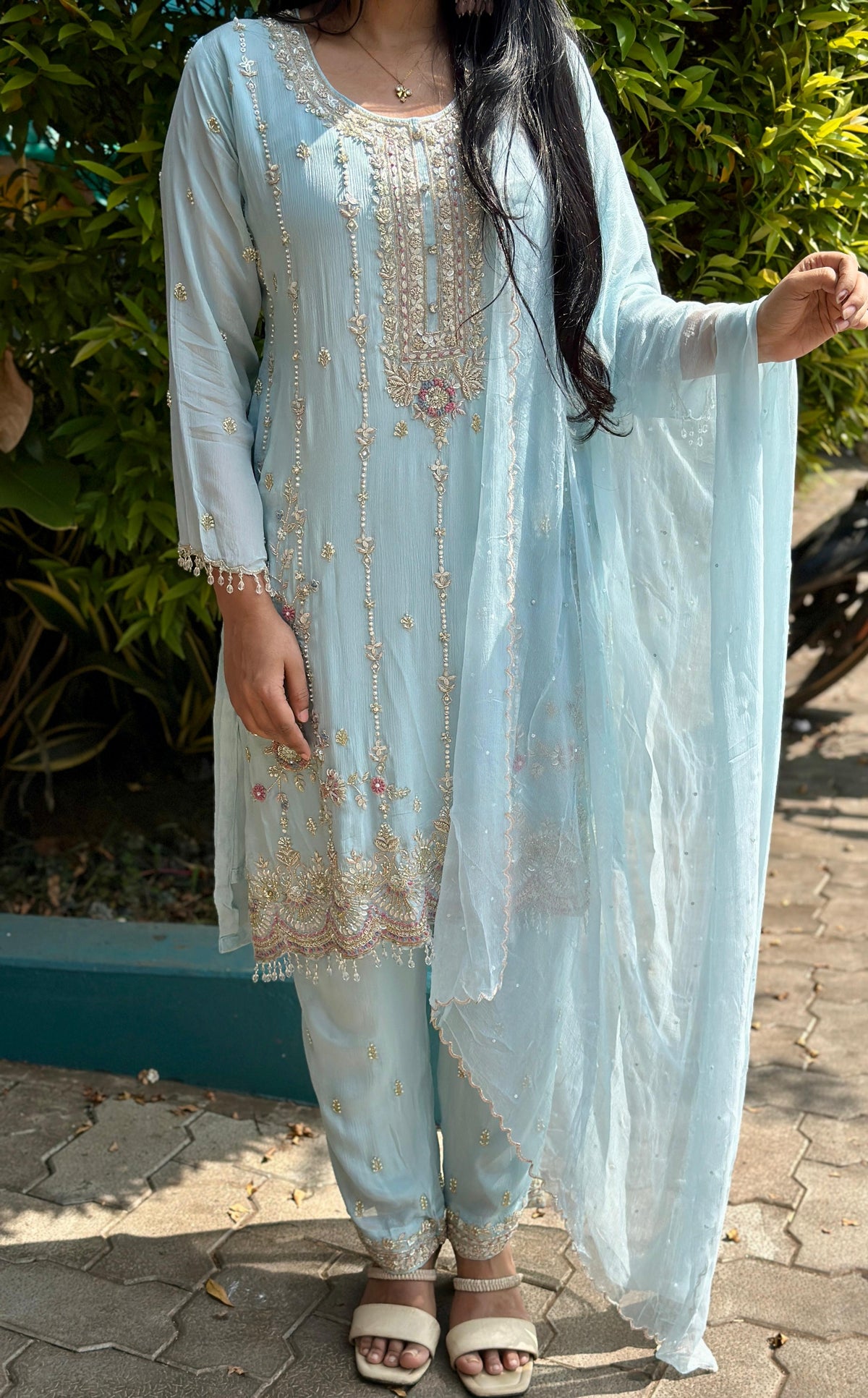 16548 Premium Chinnon heavy partywear