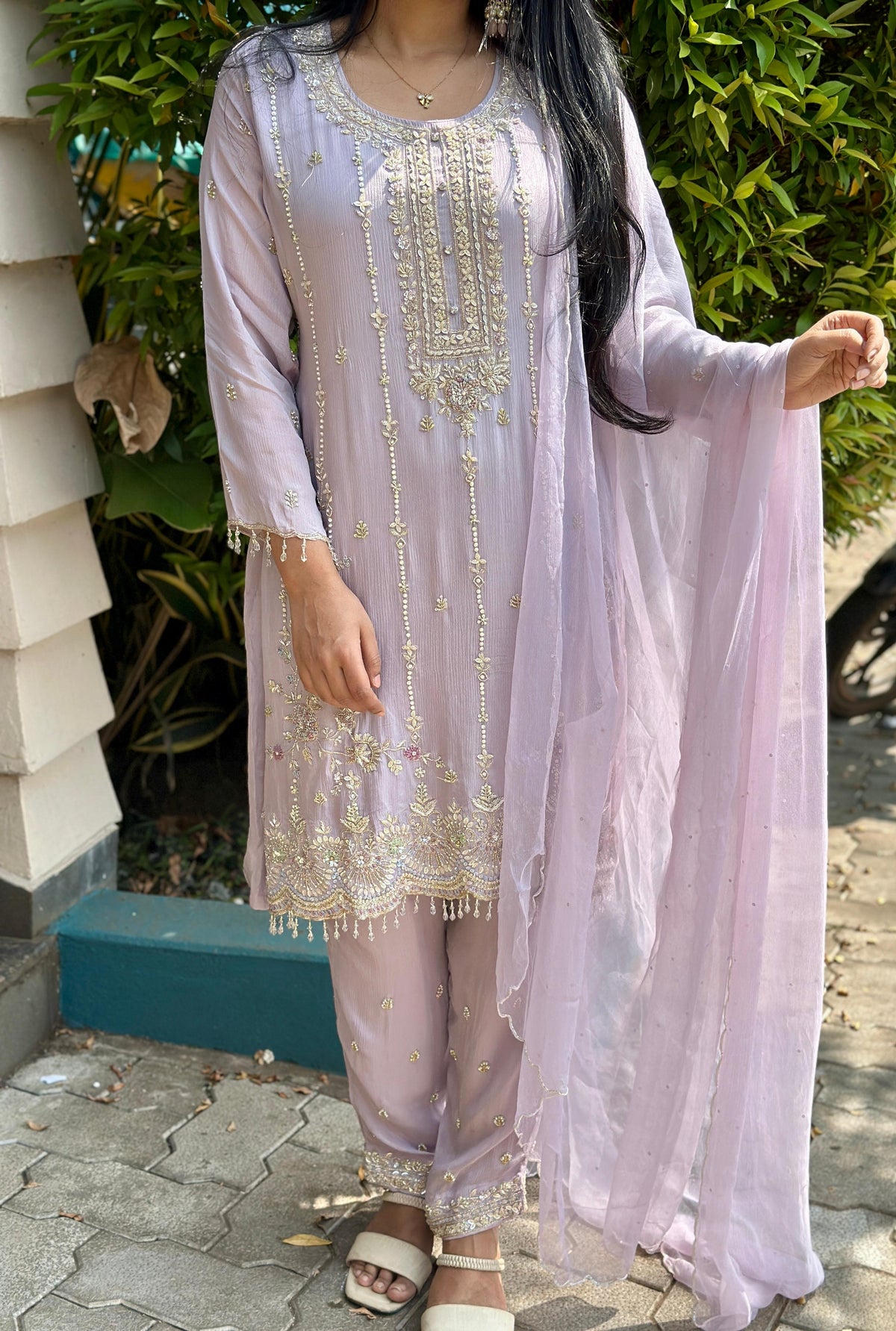 16548 Premium Chinnon heavy partywear