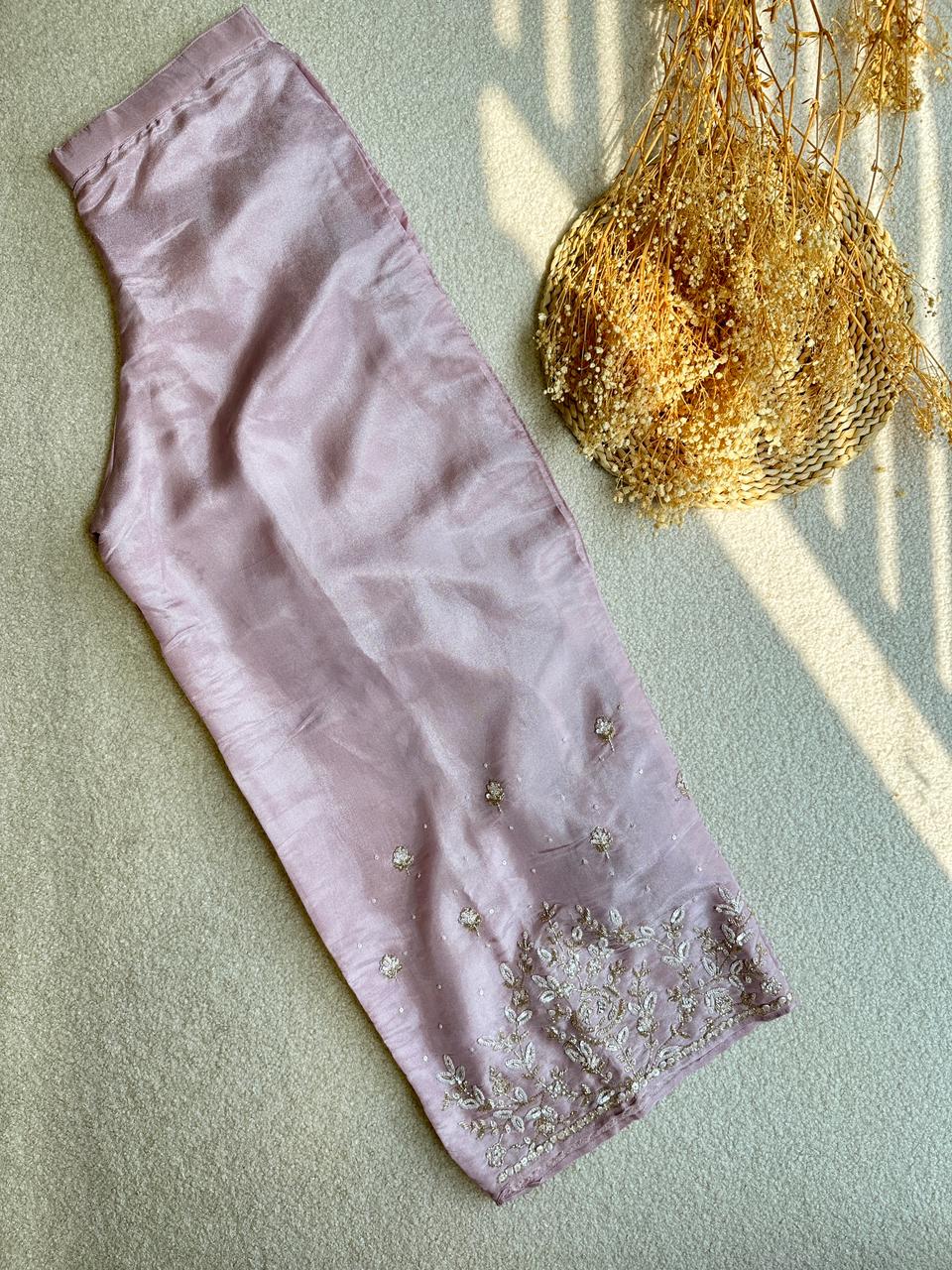 16540 Premium Tissue silk partywear suit