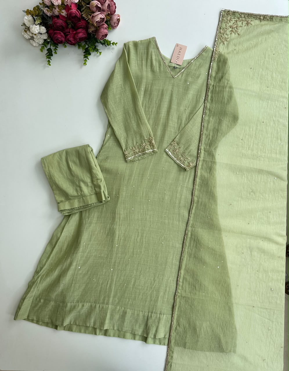 21030 Premium mulchanderi suit