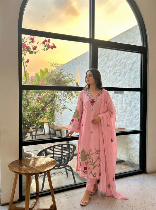 18937 Beautiful Embroidered suit