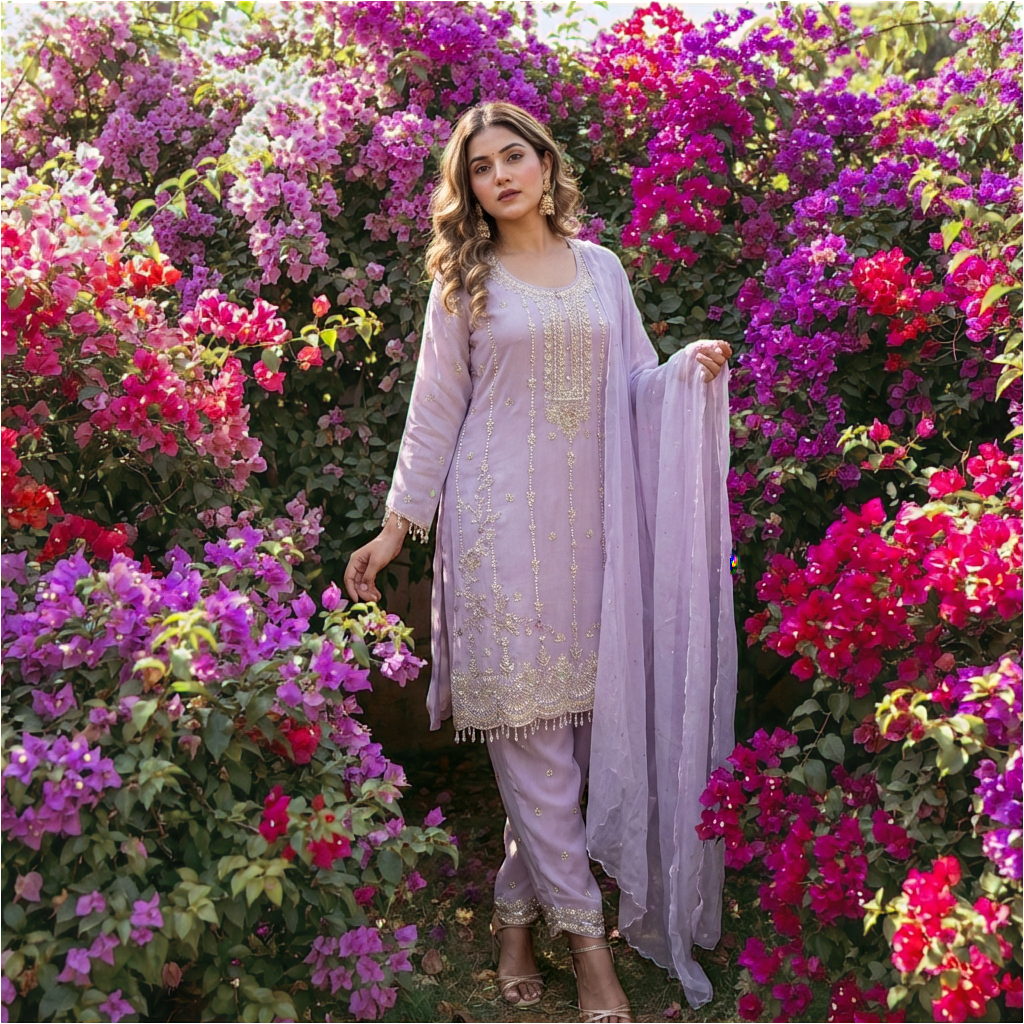 16548 Premium Chinnon heavy partywear
