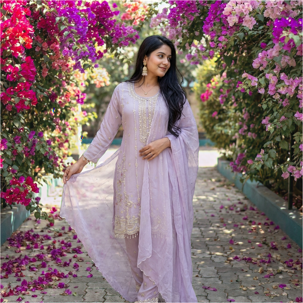 16548 Premium Chinnon heavy partywear