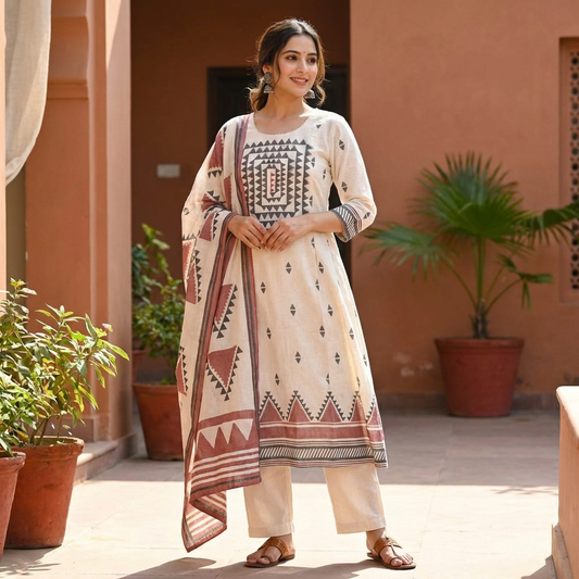 19352 Beautiful linen suit