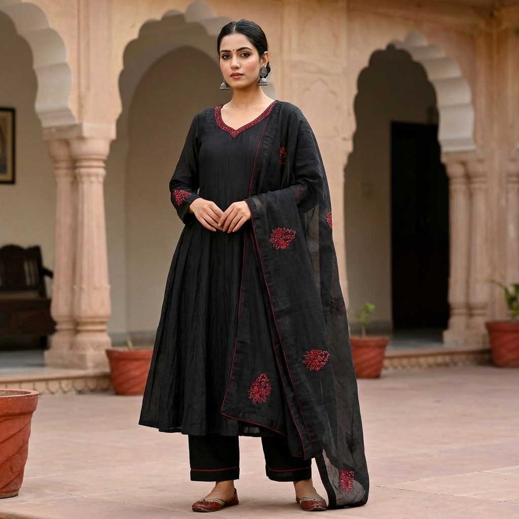 19900 Premium malai chanderi suit